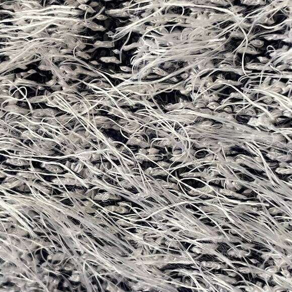 Vince Camuto Gray Fuzzy Funnel Neck Sweater Sz 2X Wide Sleeve Contemporary - Picture 8 of 10